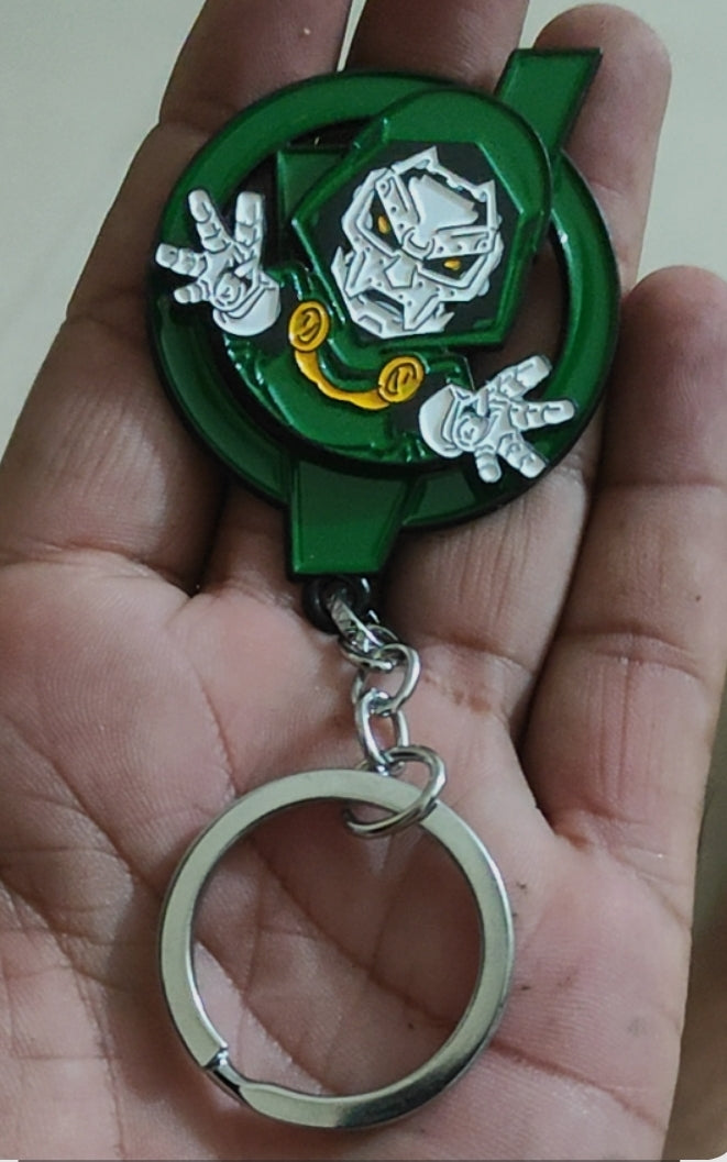 Doctor Doom Keychain | Premium Marvel Supervillain Collectible