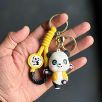 Panda Pals Keychain - Adorable Accessory for Panda Lovers