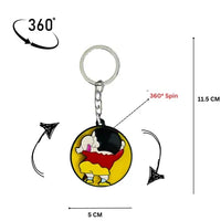 Shinchan 360° Spinning Keychain – Cute & Quirky Anime Accessory