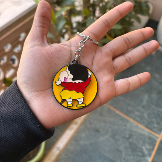 Shinchan 360° Spinning Keychain – Cute & Quirky Anime Accessory