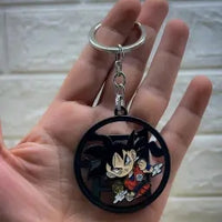 Goku Spinning Keychain – Dragon Ball Z Anime Inspired Collectible