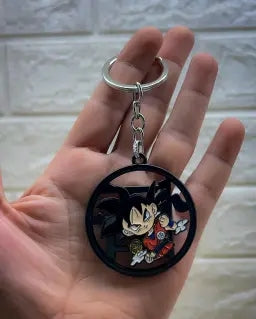 Goku Spinning Keychain – Dragon Ball Z Anime Inspired Collectible
