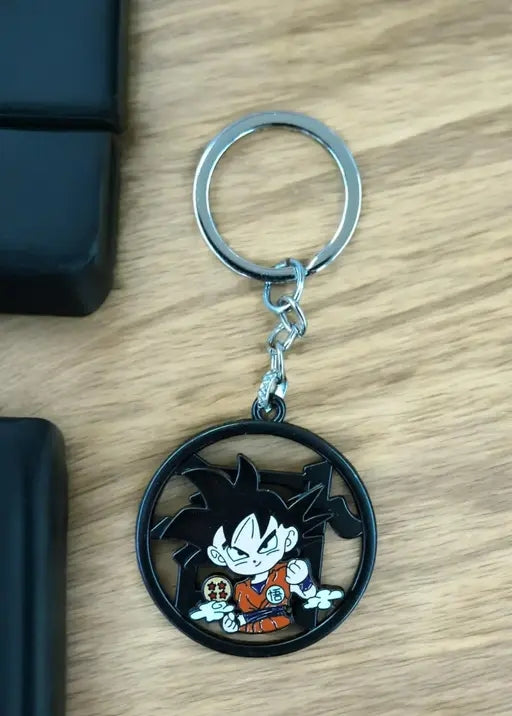 Goku Spinning Keychain – Dragon Ball Z Anime Inspired Collectible