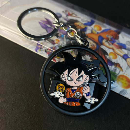 Goku Spinning Keychain – Dragon Ball Z Anime Inspired Collectible