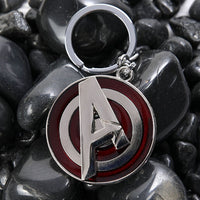 Avengers Logo Metal Keychain – Marvel Superhero Emblem